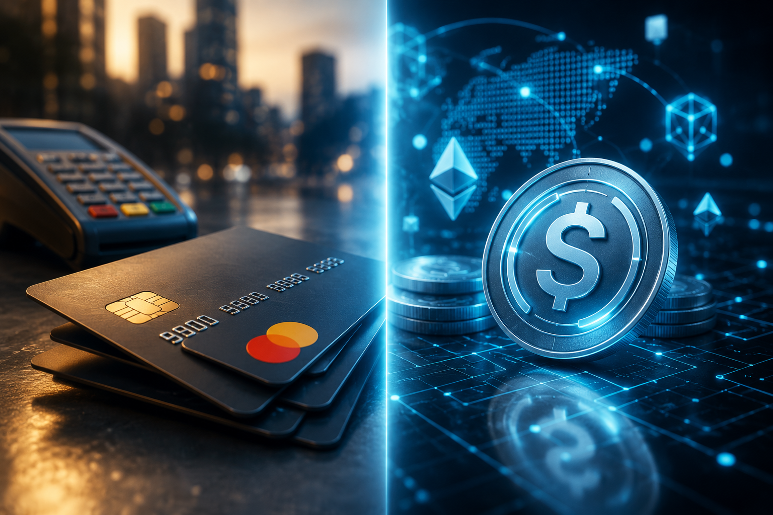 Stablecoins vs. Kreditkarte: Wie bezahlen wir in Zukunft?