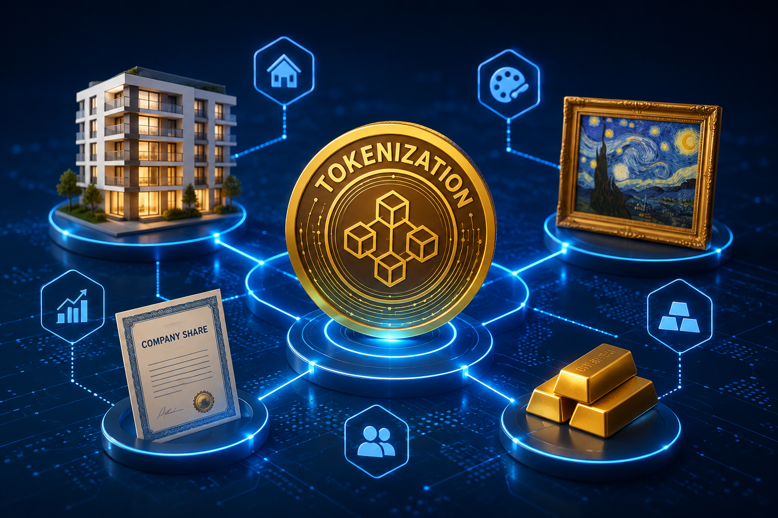 Was ist Tokenisierung? Immobilien, Kunst und Aktien auf der Blockchain einfach erklärt